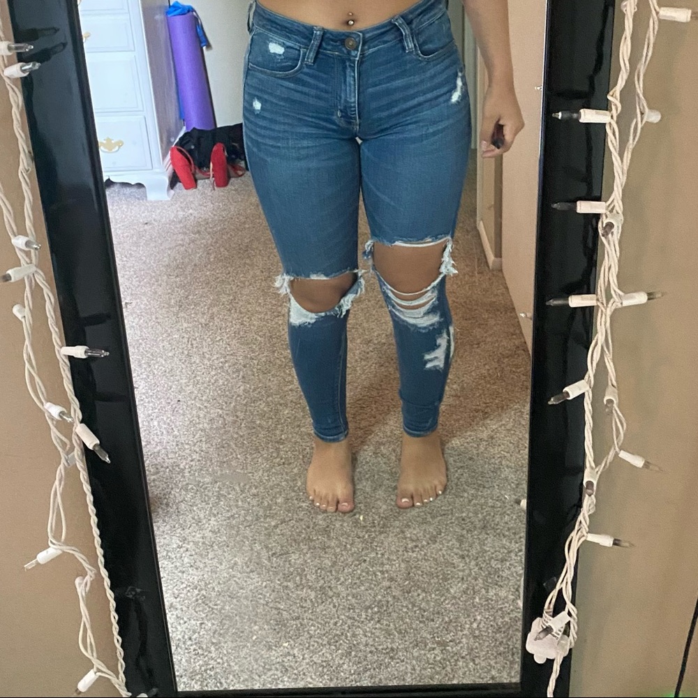 American Eagle Ripped Jeans